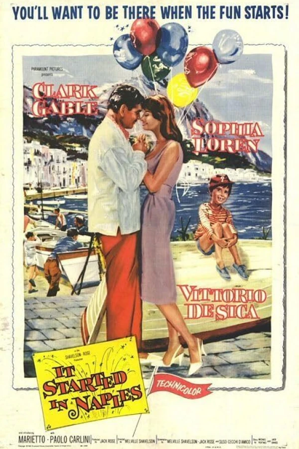 Det begynte i Napoli Poster