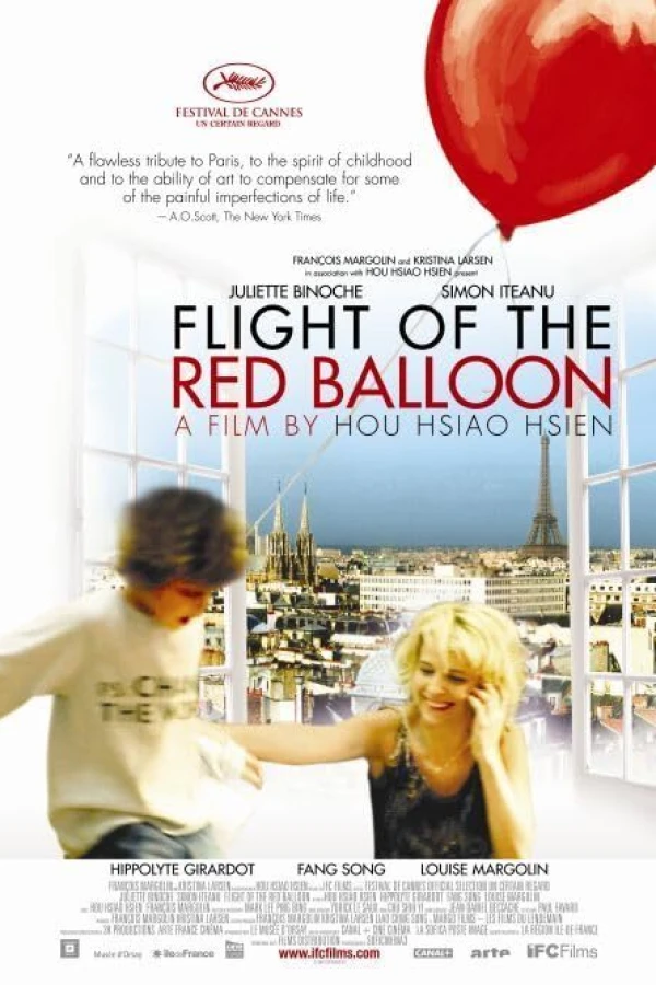 Den røde ballongens reise Poster
