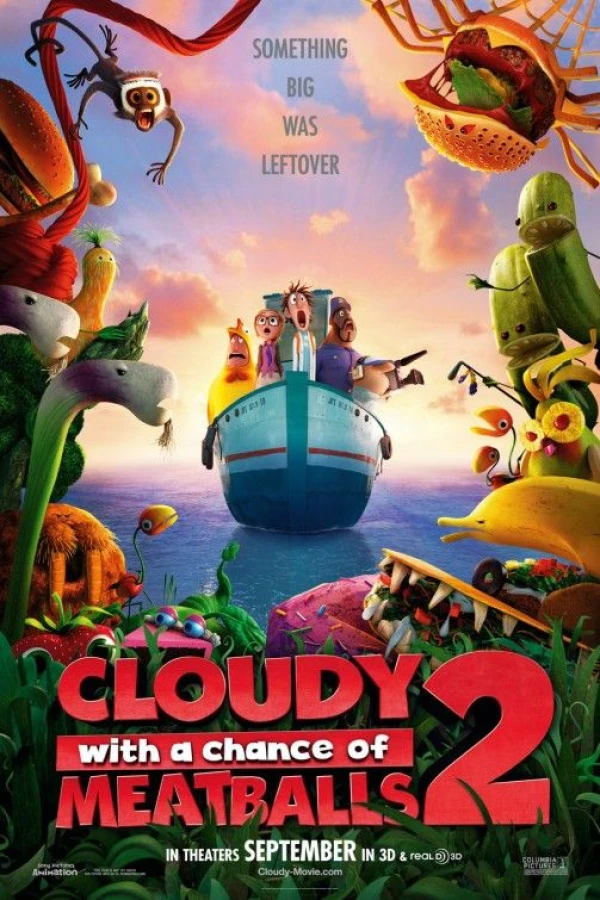 Hjelp Det regner Kjøttboller 2 Poster